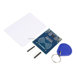 Gran oferta, 1 Juego de módulo IC inalámbrico RFID <span class=keywords><strong>RC522</strong></span> de 13,56 Mhz, 1 Juego de lector de tarjetas de escritura S50 SPI, Kits de Sensor de llave - Product Image 1