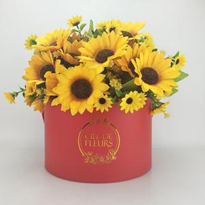 High Quality Cardboard Roses <strong>Flower</strong> Packing <strong>Box</strong> Paper <strong>Boxes</strong> <strong>Flower</strong> Packaging Craft Paper Gift Packaging,gift &amp; Craft <strong>Round</strong> WFKD - Product Image 2