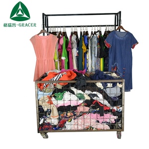 Second-Hand-Kleidung Damen Baumwoll kleid Gebrauchte Kleidung Großhandel <span class=keywords><strong>New</strong></span> <span class=keywords><strong>York</strong></span>