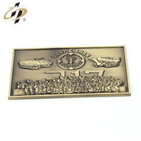Moulage sous pression bronze antique 3D personnalisé Pakistan métal plaques 3D