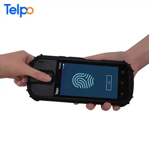 Android Digitale Nfc Biometrische Vingerafdruklezer Apparaat Handheld Terminal 4G
