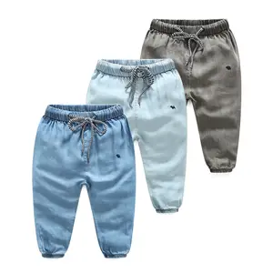Джинсы, оптовая продажа, штаны для мальчиков, джинсы с высокой талией от китайского поставщика