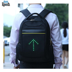 <span class=keywords><strong>Mochila</strong></span> Escolar Inteligente con Luz LED de Señalización de Giro para Ciclismo Nocturno Seguro, con Cierre de Cremallera Reflectante, Venta al por Mayor - Product Image 5
