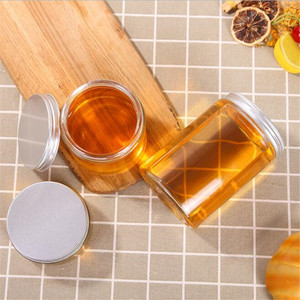 Tùy Chỉnh Nhãn Hiệu Cấp Thực Phẩm Vòng Lớn 1000Ml Mật Ong Thủy Tinh Jar Hộp Quà Tặng Với Nắp Đậy - Product Image 3