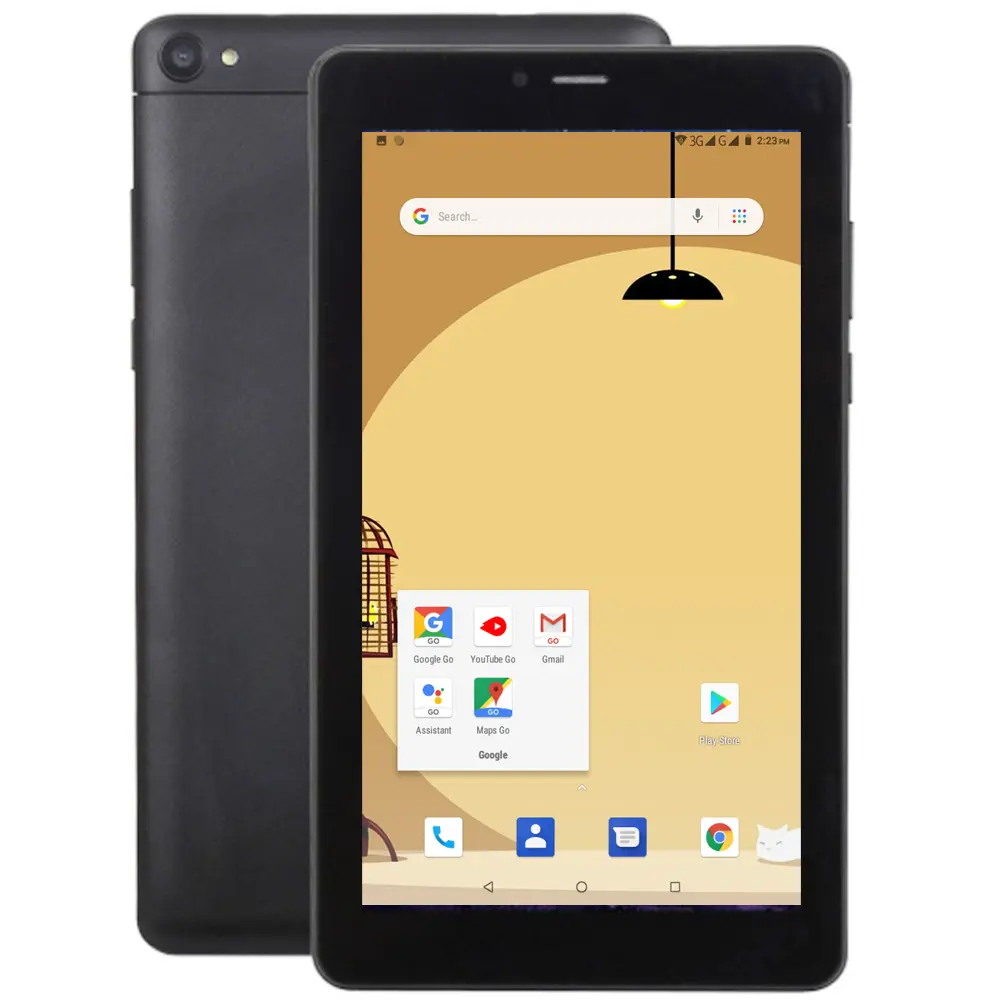 2019 sıcak yeni satış wcdma tablet pc 7 inç Tablet PC Android 8.1 telefon 3G çağrı Qad çekirdek Duall sim kart yuvası 16G GPS tablet pc