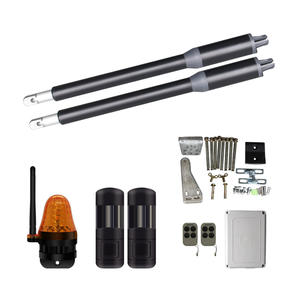 Abrepuertas de Garaje Automático Doble, Impermeable, de 24 V CC, con Energía <span class=keywords><strong>Solar</strong></span> - Product Image 2