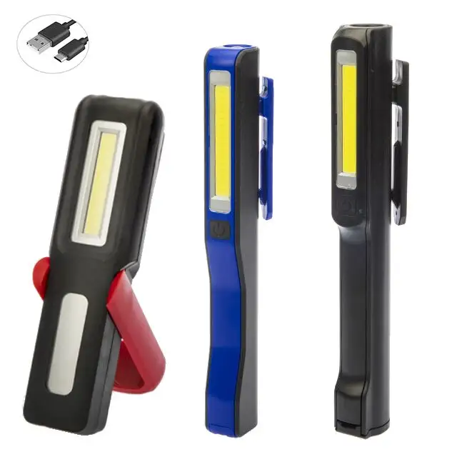 BSCI factory supply hot-sell USB rechargeable led work light for inspection with strong magnet