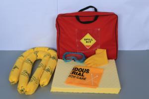 Hazchem <span class=keywords><strong>Kit</strong></span> Tumpahan Keamanan Tempat Kerja Kimia, untuk Pembersihan Tumpahan Kimia