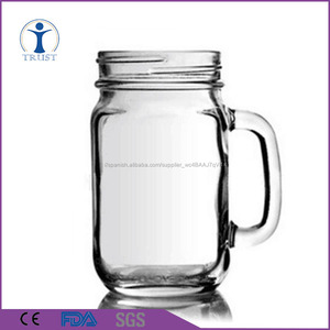 Caliente-venta nueva tendencia de la <span class=keywords><strong>moda</strong></span> 15 oz square maravilloso mason jar - Product Image 6