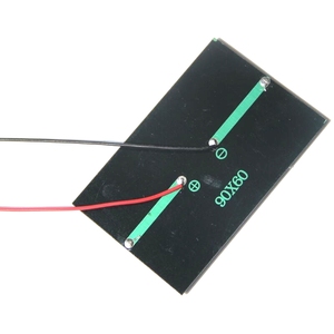 BUHESHUI 0.6W 6Vミニソーラーパネル90*60mm電動ワイヤー付きソーラーセルDIY小型ソーラーシステム - Product Image 2