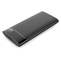 Unidad de Estado Sólido Portátil EAGET de 1 TB, Disco Duro Externo USB 3.1 Tipo C para Computadora Portátil, Usado