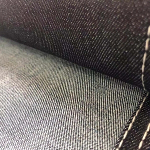 Tissu en denim super doux Repreve, vente en gros, fabrication en usine, fabriqué à partir de bouteilles en plastique recyclées avec étiquette pour pantalons pour femmes - Product Image 5