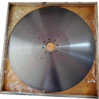 Cuchilla Circular de Sierra para Troncos de Tamaño Personalizado D2 HSS, Cuchilla para Cortar Papel Tisú para Máquina Rebobinadora