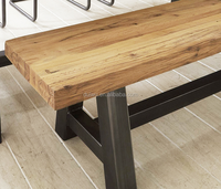 Fabricant matériau en bois massif design classique table à manger en bois
