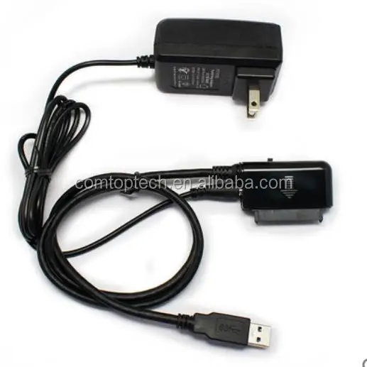 USB 3.0 to SATA Converter Adapter for 2.5 inch/3.5 inch Hard Drive Disk HDD and SSD with power adapter included