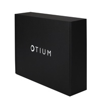 Customized logo Printing Perfume Paper Packaging Box Black Shipping Corrugated Cardboard Mailer Box for Emballage Carton