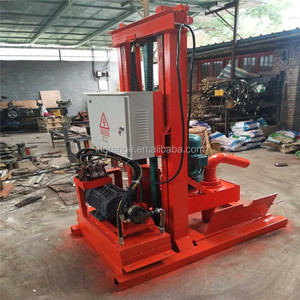 Machine de forage d'eau à 120 mètres de profondeur, équipée d'une trépan <span class=keywords><strong>diamant</strong></span>é capable de forer la roche - Product Image 3