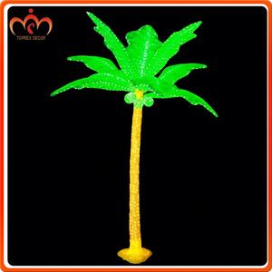 Excellent IP65 <strong>Outdoor</strong> Waterproof Holiday Event Decoration Palm <strong>Tree</strong> Light Artificial Led <strong>Lighted</strong> Coconut <strong>Tree</strong> - Product Image 3