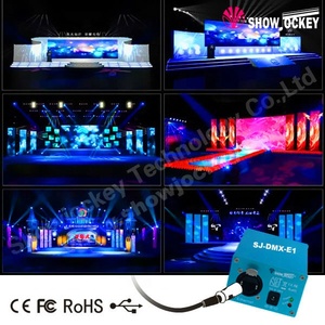 Controlador Artnet <span class=keywords><strong>DMX</strong></span>, 4 universos, 2048 canales, para controlar la iluminación del escenario - Product Image 5