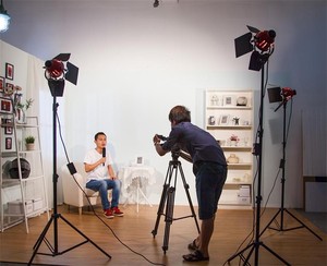 Équipement photographique, tête rouge, <span class=keywords><strong>studio</strong></span> <span class=keywords><strong>photo</strong></span>, éclairage <span class=keywords><strong>LED</strong></span> continu - Product Image 6