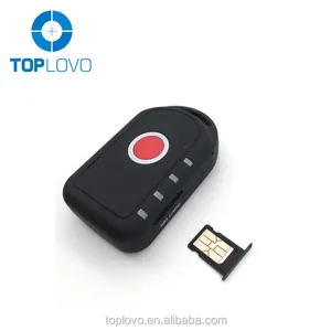 Nuevo pequeño llavero GPS Dispositivo de rastreo larga vida de batería Personal niños Pet Smart Mini GPS Tracker