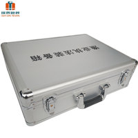Boîte à outils en aluminium portable de petite taille de haute qualité pour appareil photo Chen Gong Packing G7 Model Dj cd, boîte de présentation d'équipement de taille personnalisée, étui métallique