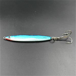 Jig pesca señuelo plomo pescado cebo duro mar profundo jigging señuelos 18g colores mezclados paquete de <span class=keywords><strong>5</strong></span> unids - Product Image 5