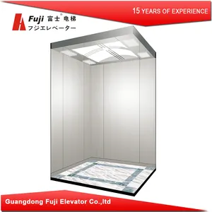 Cháy Báo Động Chuyển Đổi Gearless Nhà Thang Máy 2 Mét/giây 20 Người Hành Khách Lift Đối Với Trang Web Xây Dựng