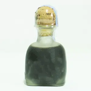 Mini botella de cristal para vino, venta al por mayor, 50ml, alcohol, para beber vodka, whisky, para patrón de Tequila con tapa de corcho de madera