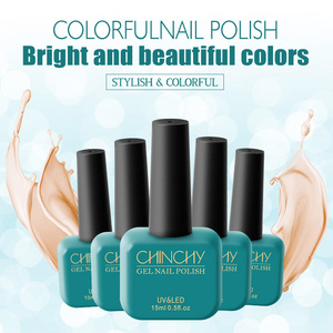 Chinchy-esmalte de uñas en Gel, laca de uñas en Gel para Base y capa superior de resina LED de larga duración, 15ml - Product Image 4