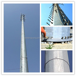 Tự Hỗ Trợ Ống Tháp Mạ Kẽm Ăng-ten Cực Tháp - Product Image 5