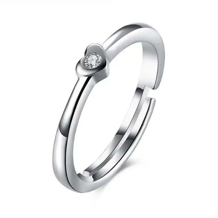 Amazon.com: Ladies Opening Letters Rings Adjustable Solitaire Initial Ring  Alphabet Minimalist Jewelry Engagement Rings (S, One Size): Home & Kitchen
