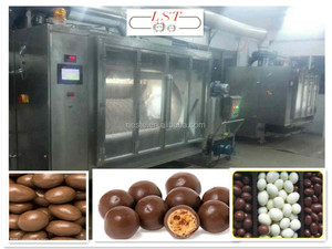 Granos <span class=keywords><strong>de</strong></span> <span class=keywords><strong>chocolate</strong></span> que forma la máquina <span class=keywords><strong>de</strong></span> cobertura <span class=keywords><strong>de</strong></span> <span class=keywords><strong>chocolate</strong></span> y pulidora - Product Image 3