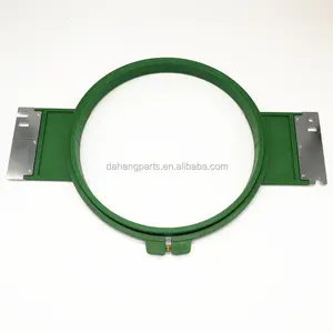 High Quality Tajima embroidery machine spare parts green large plastic hoop frame 21cm size 355mm length