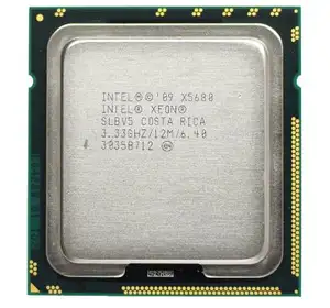 인텔 제온 X5680 3.33 천헤르쯔 LGA1366 12 메가바이트 L3 캐시 여섯 코어 서버 CPU 프로세서