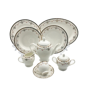 61pcs Pakistan Dinner Ware Online <strong>Dinnerware</strong> Porcelain <strong>Set</strong> <strong>for</strong> <strong>8</strong> Person - Product Image 2