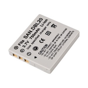 Caricabatterie DB-L50 Per Sanyo Xacti VPC-HD1000 HD10 HD2000 ZH1R - Spina UK