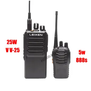 Vendita calda a lungo raggio 25KM UHF più potente Walkie Talkie da 25 Watt