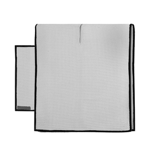 Serviettes de <span class=keywords><strong>golf</strong></span> brodées avec logo central, OEM, douces, pour l'extérieur, avec crochet, en microfibre gaufrée, serviettes de sport pour le <span class=keywords><strong>golf</strong></span> - Product Image 3
