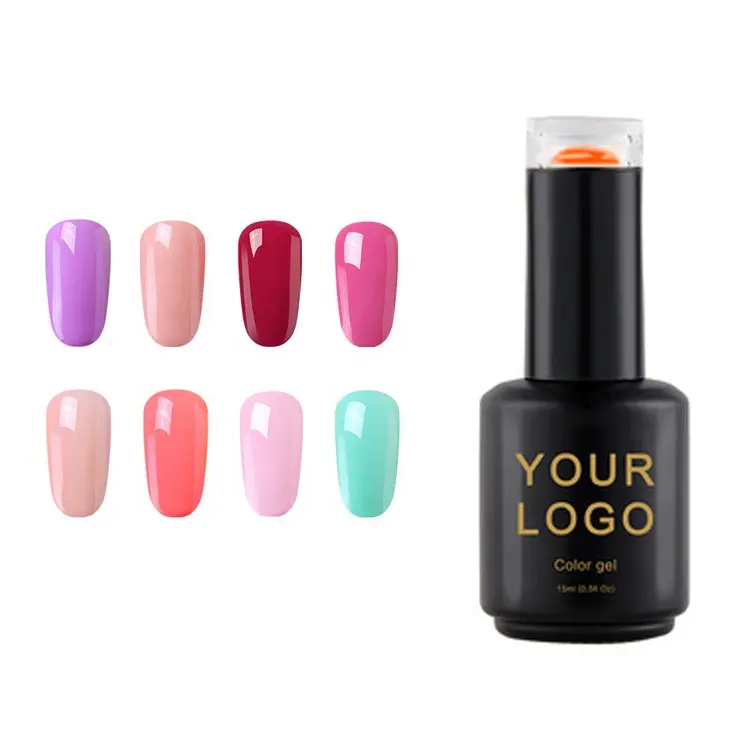 Pure Color Series Nail Gel Polish Long Lasting Shimmer Soak Off Nail Art Led Polish Manicure Gel NailポリッシュSet