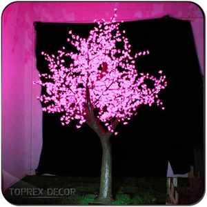 <span class=keywords><strong>Arbre</strong></span> de <span class=keywords><strong>cerisier</strong></span> artificiel à <span class=keywords><strong>LED</strong></span> IP65 pour la décoration de Noël en extérieur, vente en gros par Toprexdecor - Product Image 3