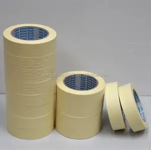Fabriek Verkoopt Lage Temperatuur Schilderen Geel Masking Tapes