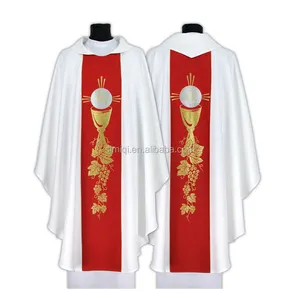 Ricamo disegni chasuble cattolica chiesa robe