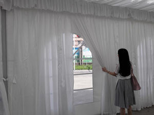 Matrimonio romantico tendone tenda copertura in tessuto PVC feste fiere all'aperto eventi include tessuto opzionale per <span class=keywords><strong>campeggio</strong></span> - Product Image 5