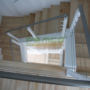 Personalizado 304 de acero inoxidable 316 balaustrada barandilla Barandilla de escalera diseños <span class=keywords><strong>terraza</strong></span> barandilla - Product Image 6