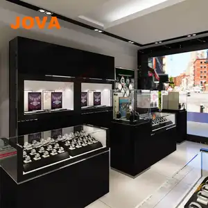 Modern watch shop decoration design in watch furniture