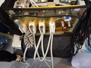 Vendite calde BD-401 unità dentali portatili fornitura dentale con fonte di energia elettrica composta da metallo e plastica - Product Image 3