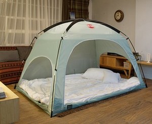 Tente de lit carrée chaude d'intérieur bon marché Poteau automatique en fibre de verre pour enfants Tissu polyester Activités de plein air pour 2 personnes Randonnée Pêche - Product Image 5