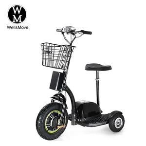 Scooter Eléctrico de 3 ruedas, gran oferta, mercado de EE. UU./Europa, 350w500w