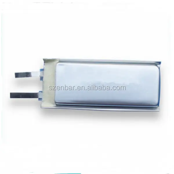 Enbar Small capacity 50mAh lipo battery 3.7V 371025 for MP3 Player